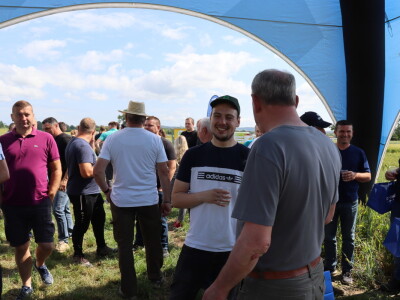 Pokus ozime pšenice na parcelama Alena Šopara