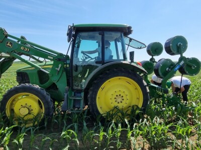 Pokusi navodnjavanja kukuruza Rivulis sistemima "kap po kap"