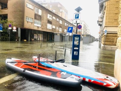 Poplava na riječkoj tržnici