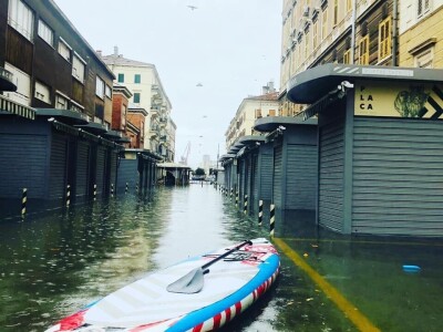 Poplava na riječkoj tržnici