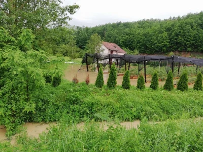Poplave u opštini Knić