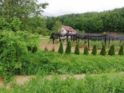 Poplave u opštini Knić