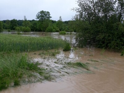 Poplave u opštini Knić