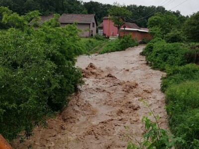 Poplave u opštini Knić