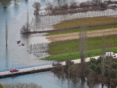 Poplavljena vrgoračka polja