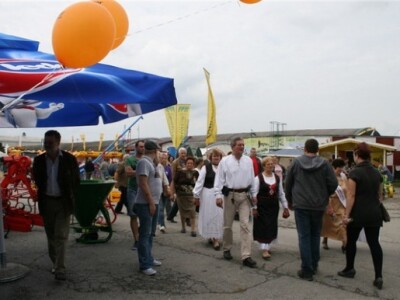 Posjetitelji na Bjelovarskom sajmu