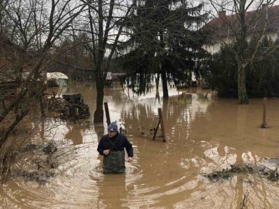 Potop u selima oko Gradiške - ugroženo 400 goveda
