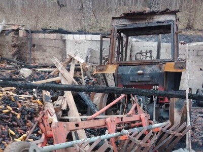 Požar na imanju Saše Miletića u Sokobanji Požar na imanju Saše Miletića u Sokobanji