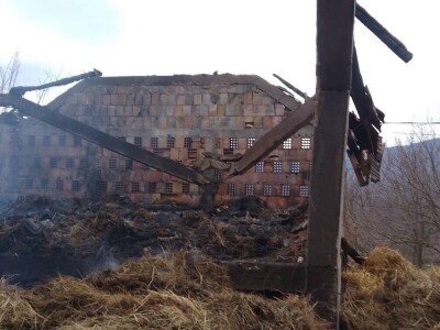 Požar na imanju Saše Miletića u Sokobanji