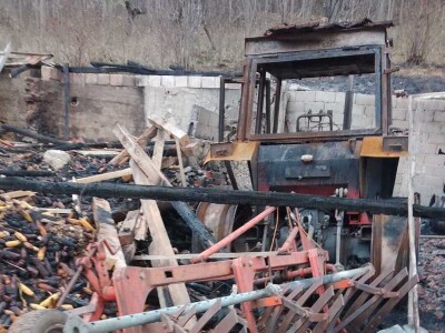 Požar na imanju Saše Miletića u Sokobanji