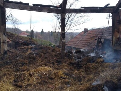 Požar na imanju Saše Miletića u Sokobanji