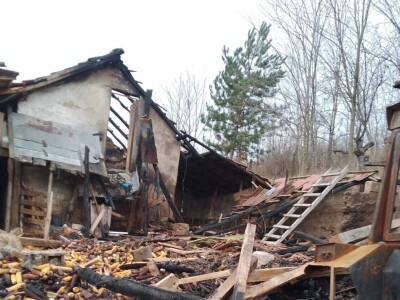 Požar na imanju Saše Miletića u Sokobanji Požar na imanju Saše Miletića u Sokobanji