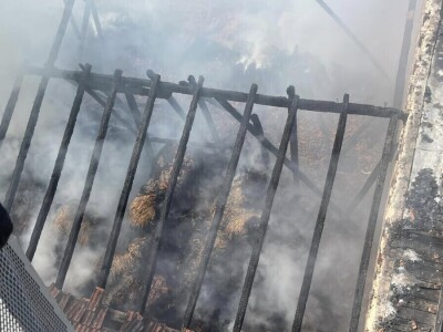 Požar na obiteljskoj farmi krava u Kamešnici
