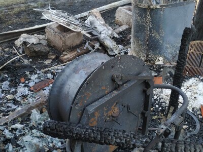 Požar na salašu Nevena Božute