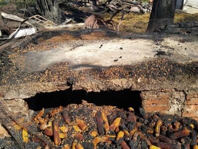 Požar na salašu Nevena Božute