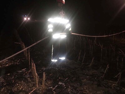 Požar strnjaka kod Osijeka