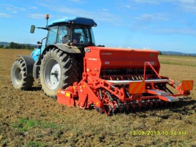 Sjetva ječma na OPG Kaladić