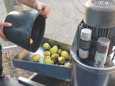 Pravljenje soka od krušaka
