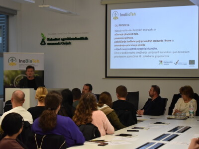Predstavljanje projekta InoBioTeh na FAZOS-u
