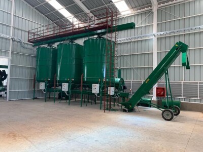 Pregled strojeva i postrojenja za uklanjanje nečistoća i sušenje lješnjaka i drugog jezgričavog voća