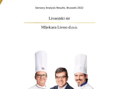 Prestižna svjetska nagrada za Livanjski sir - tri zlatne zvjezdice Prestižna svjetska nagrada za Livanjski sir - tri zlatne zvjezdice