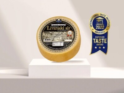 Prestižna svjetska nagrada za Livanjski sir - tri zlatne zvjezdice Prestižna svjetska nagrada za Livanjski sir - tri zlatne zvjezdice