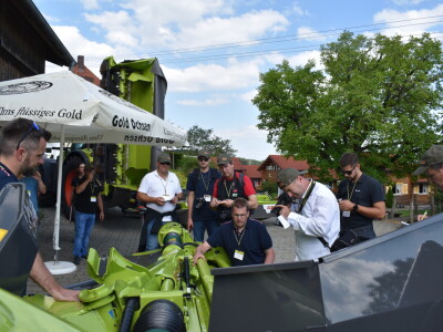 Prezentacija Claas-ovih strojeva u Bad Saulgau, Njemačka