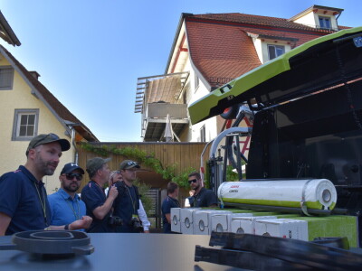 Prezentacija Claas-ovih strojeva u Bad Saulgau, Njemačka