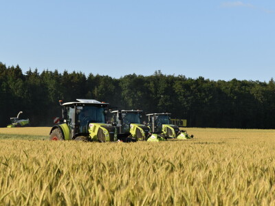 Prezentacija Claas-ovih strojeva u Bad Saulgau, Njemačka
