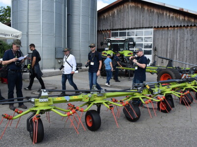 Prezentacija Claas-ovih strojeva u Bad Saulgau, Njemačka