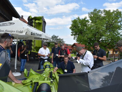 Prezentacija Claas-ovih strojeva u Bad Saulgau, Njemačka