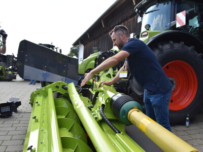 Prezentacija Claas-ovih strojeva u Bad Saulgau, Njemačka