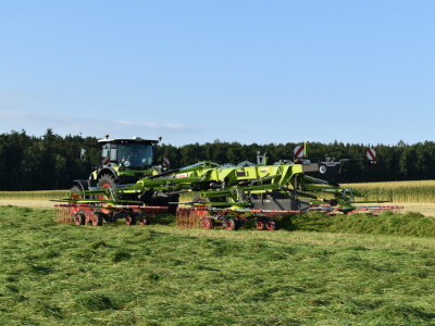 Prezentacija Claas-ovih strojeva u Bad Saulgau, Njemačka