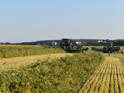 Prezentacija Claas-ovih strojeva u Bad Saulgau, Njemačka