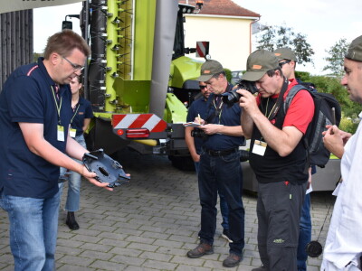 Prezentacija Claas-ovih strojeva u Bad Saulgau, Njemačka