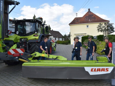 Prezentacija Claas-ovih strojeva u Bad Saulgau, Njemačka
