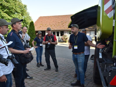 Prezentacija Claas-ovih strojeva u Bad Saulgau, Njemačka