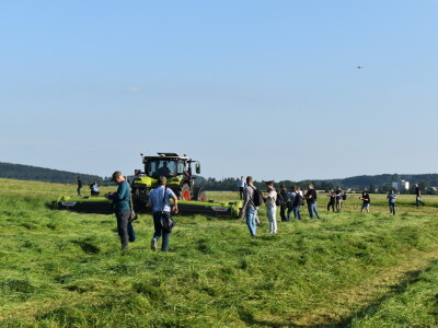 Prezentacija Claas-ovih strojeva u Bad Saulgau, Njemačka