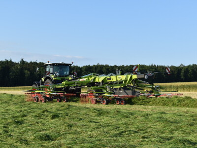 Prezentacija Claas-ovih strojeva u Bad Saulgau, Njemačka