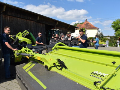 Prezentacija Claas-ovih strojeva u Bad Saulgau, Njemačka