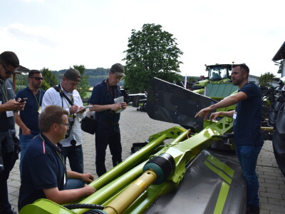 Prezentacija Claas-ovih strojeva u Bad Saulgau, Njemačka