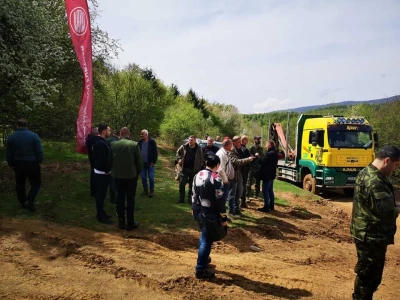 Prezentacija Tatra kamiona na šumskim terenima u Sarajevu