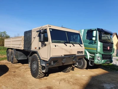 Prezentacija Tatra kamiona na šumskim terenima u Sarajevu