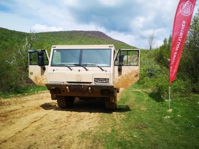 Prezentacija Tatra kamiona na šumskim terenima u Sarajevu