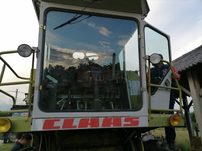 Priprema kombajna za žetvu