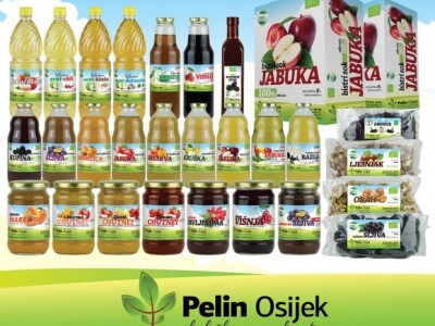 Proizvodi s eko gospodarstva Pelin
