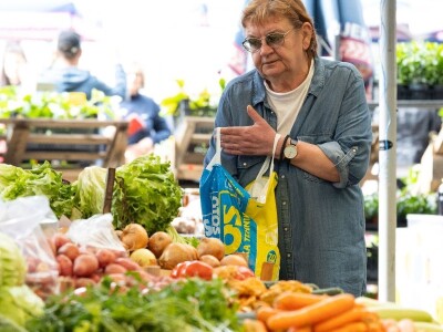 Proljece na osječkoj tržnici