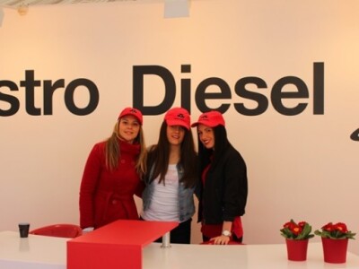 Austro Diesel hostese