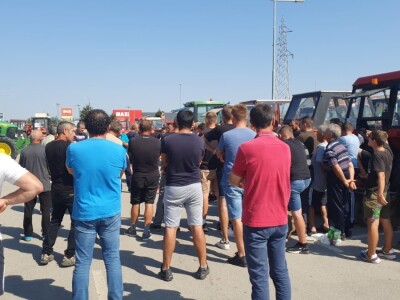 Prosvjed bh poljoprivrednika u Orašju