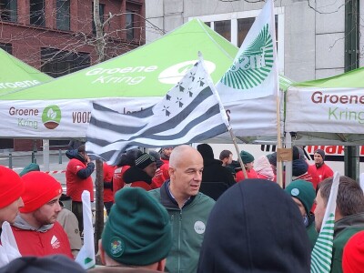 Prosvjed europskih poljoprivrednika u Bruxellesu